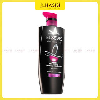 DẦU GỘI NGĂN GÃY RỤNG Elseve Fall Resist 3X Shampoo 620ml ( Màu Đen )