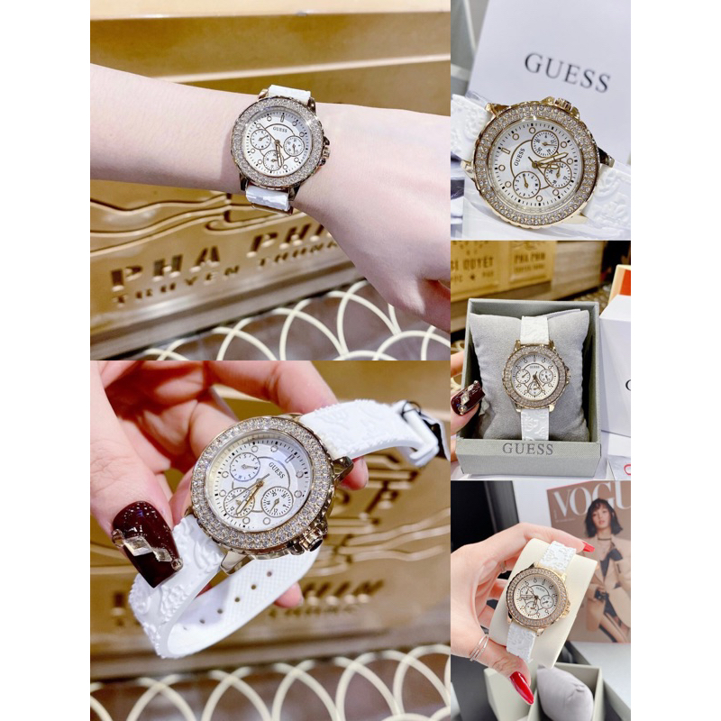 GUESS watch Nữ size 34mm Hàng Chính Hãng Xách Tay