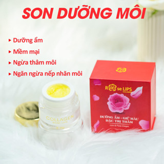 Dưỡng Môi ROSE LIP - Gel Dưỡng Môi Chống Thâm, Kích Màu Có Hộp Đựng Sang Trọng
