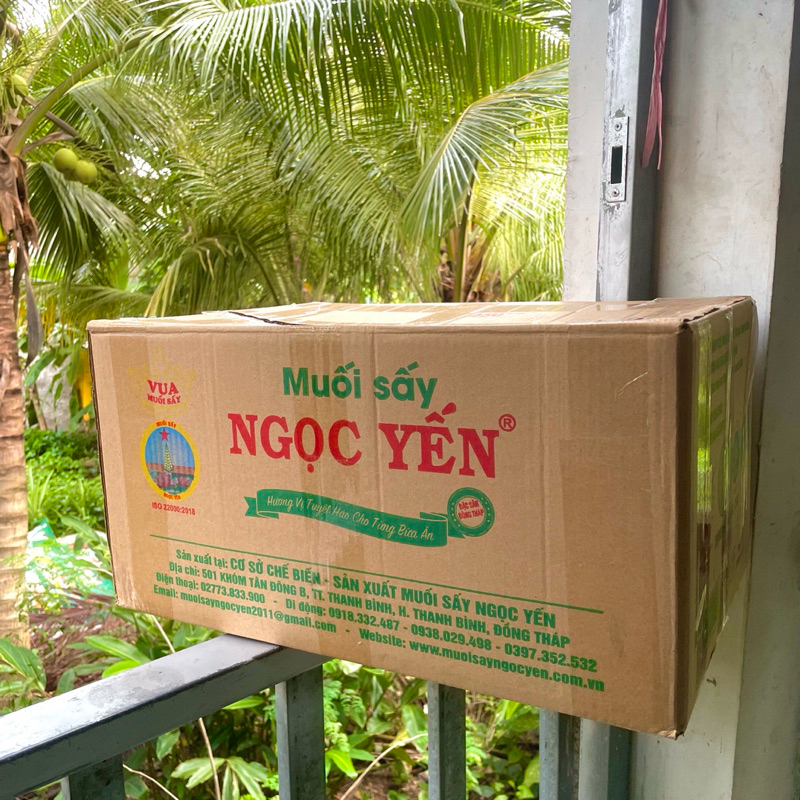  Muối Sấy Ngọc Yến Thùng Giá Sỉ - Tâm An Đặc Sản Đồng Tháp 