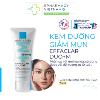 La Roche Posay Duo+ M 7.5mL - Kem giảm mụn LA ROCHE POSAY EFFACLAR DUO+M [minizise]