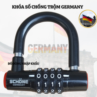 Khóa số chống trộm shone hàng nhập liên bang đức