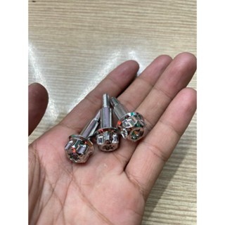  Ốc tay thắng Salaya inox 304 gắn cho các dòng xe HD YA  Giá Lẻ 1 Con Không Lông Đền  