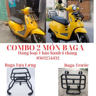 Combo baga trước + baga tựa lưng cho xe điện VinFast Evo200