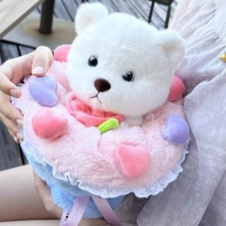 Gấu Bông Teddy Hoa Hồng Set Quà Tặng Bó Hoa Gấu Bông Lena Dâu Lotso Thỏ Cao Cấp Tặng Người Yêu Bạn 2 trong 1 8/3