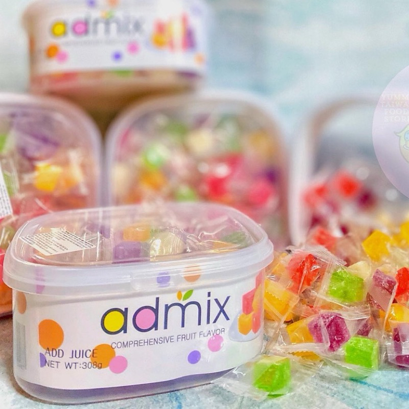 ( date 4/25) Kẹo dẻo trái cây Admix 308gr