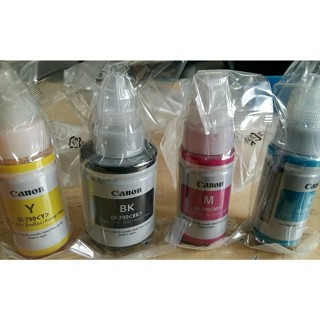 ☘️ Mực in phun Canonn G1000, G1010, G2010, G3010, G2000, G3000 4 màu BK-Y-M-C (GL-790) bóc máy