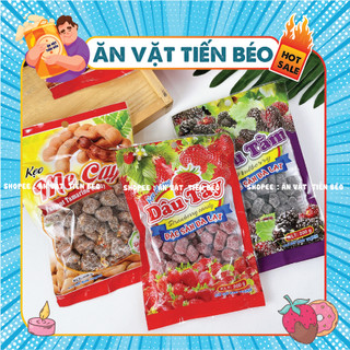  Kẹo Ô Mai Dâu Tây,Dâu Tằm Me Cay Đặc Sản Đà Lạt Ô Mai - Mứt Tết  gói 200g  