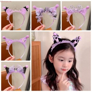 Sỉ đồ chơi trung thu, bờm tóc KUROMI dễ thương có đèn phát sáng để bé đi chơi trung thu, Halloween