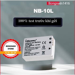 Pin thay thế nb-10l cho canon sx40, sx50, g15, g16, g1x