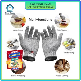 Găng tay chống cắt cao cấp, chống rách, chống đâm xuyên bảo hộ lao động
