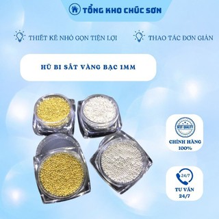 Hũ Bi Sắt Vàng Bạc 1mm