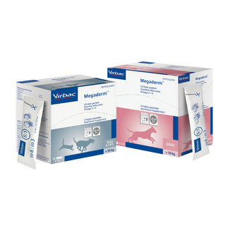 Virbac Megaderm Gel ăn làm đẹp da & lông