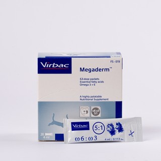 Virbac Megaderm Gel ăn làm đẹp da & lông