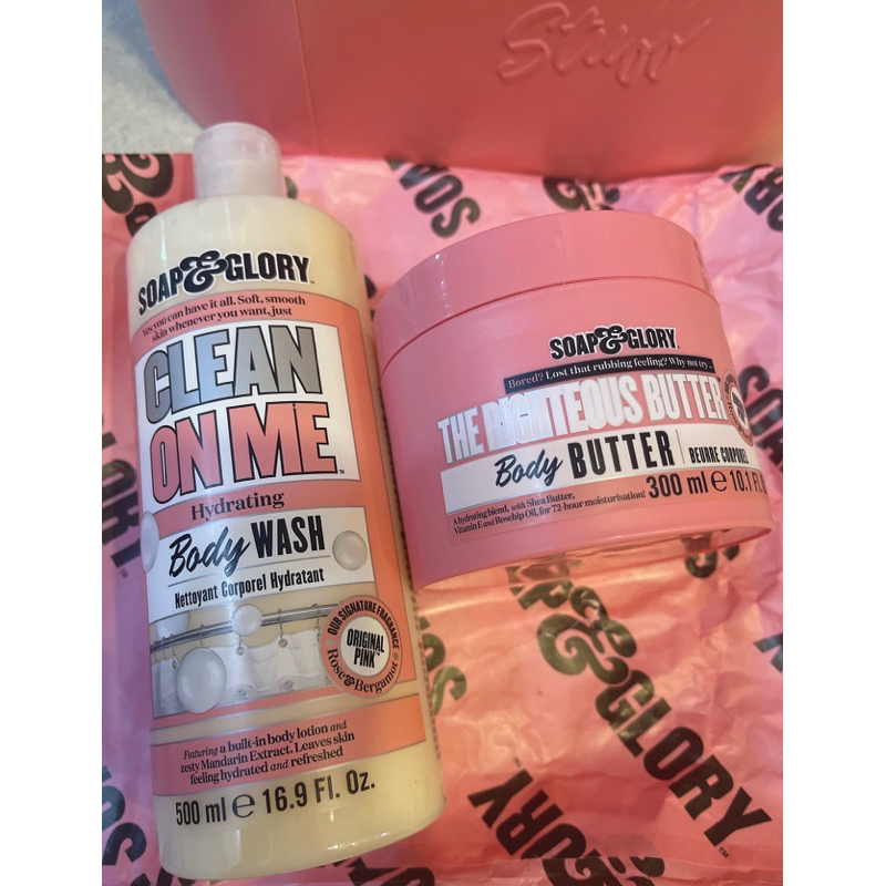 [BILL MỸ ]  Kem Dưỡng Thể toàn Thân Soap and Glory Body Butter 300ml