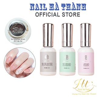 Base top cứng móng gel Youth Rose Base hoa hồng 20ml