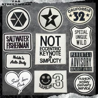 Sticker ủi áo cao cấp, miếng dán quần áo dùng làm Patch ủi, miếng vá quần áo, vá áo phao, trang trí BALO
