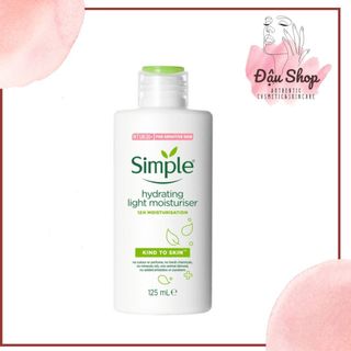 Kem dưỡng ẩm dành cho da dầu Simple Kind To Skin Hydrating Light Moisturiser 125ml
