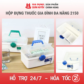 Tủ thuốc gia đình size đại I Hộp đựng thuốc gia đình đa năng 2150