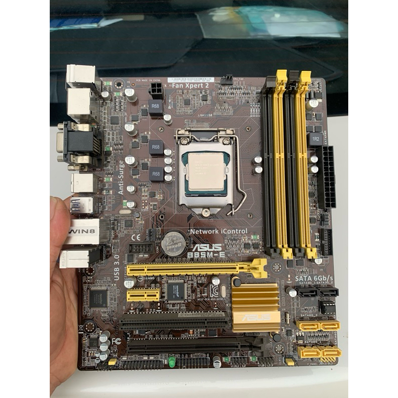 Mainboard - bo mạch chủ asus b85M-E + Cpu E3-1226V3