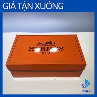 Hộp giày dép her.mes, box hm đựng giày chất lượng cao