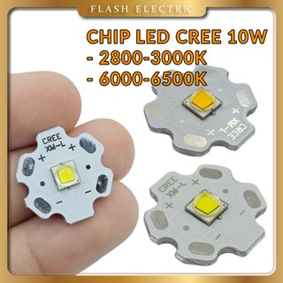 Chip LED CREE 10W 5050 3V - Ánh Sáng Trắng 6500K || Trắng ấm 3000K