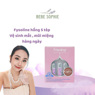 Fysoline nước muối biển 5 tép , vệ sinh hằng ngày mắt mũi miệng