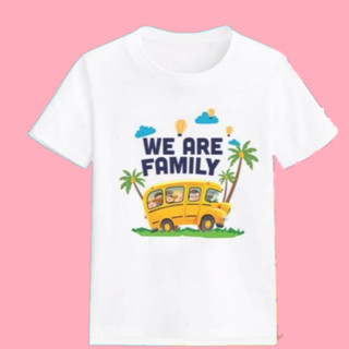áo thun gia đình 5 người WE ARE FAMILY  size đại chất cotton mịn mát