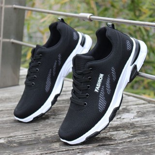 Giày Nam Fashion Vải Thoáng Khí, Giày Thể Thao Chạy Bộ Nhẹ Nhàng - H02