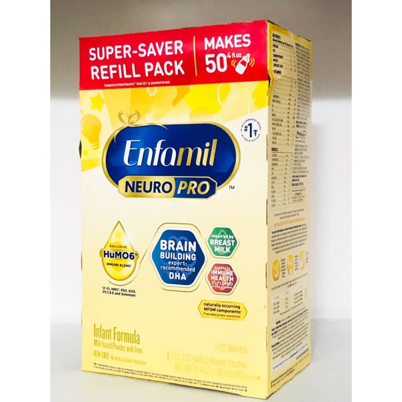 Sữa Enfamil Neuropro vàng mỹ hộp giấy