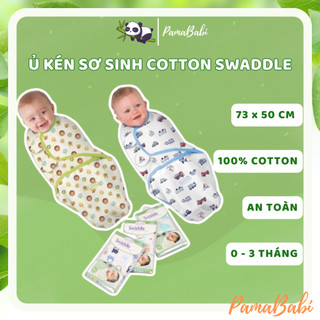 Ủ kén sơ sinh 100% cotton Swaddle Me Summer cho bé