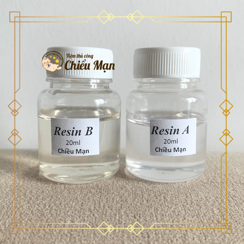 Set keo Epoxy Resin AB (40ml-60ml)