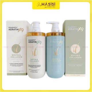 Bộ Gội Xả VOUDIOTY - Keratin X9 Biotin & Collagen