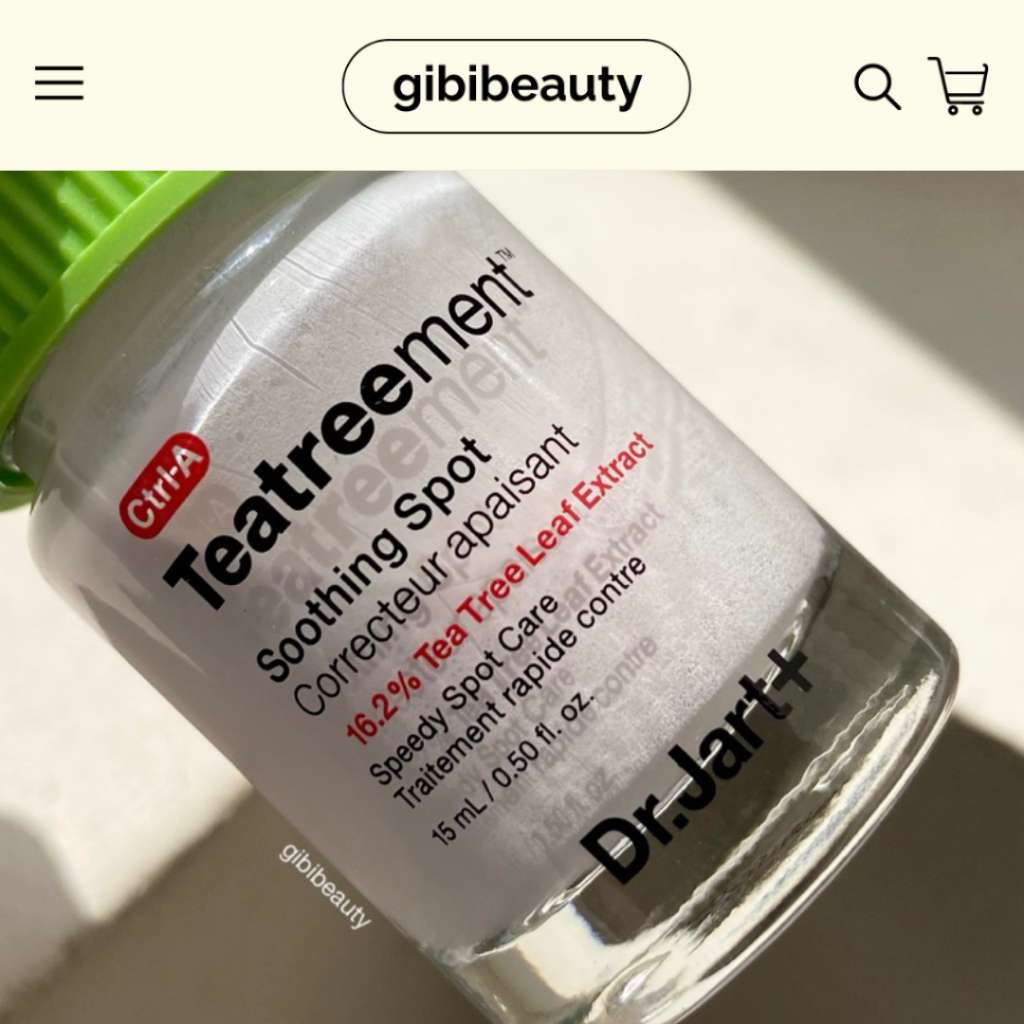 Chấm mụn DR.JART Teatreement Soothing Spot 15ml