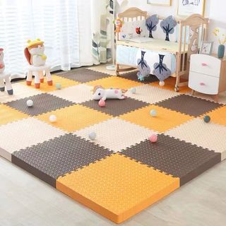  Thảm Xốp Dày 2.5cm Trải Sàn Phòng Ngủ   Khách Cho Bé Tập Bò 