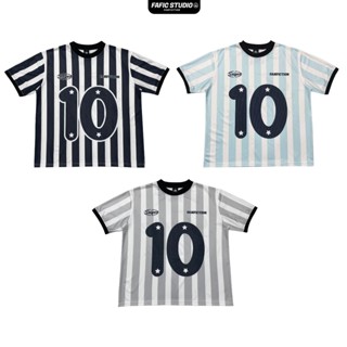 Áo thun JERSEY cổ Tròn FAFIC STUDIO TEN 10 nam nữ Unisex