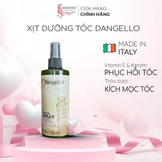 Xịt dưỡng tóc Dangello chống rụng tóc, siêu mượt, Xịt dưỡng D'angello Keratin Spray 250ml.