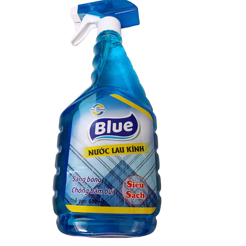Xịt lau kính BLUE CH28 650ml