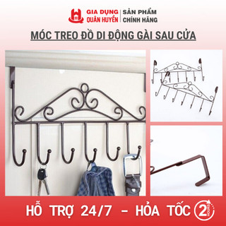 Móc treo đồ di động gài sau cửa tiện ích I Móc treo sau cửa , móc treo đa năng