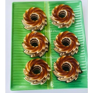Khuôn silicon 8 lốc xoáy , Donut xoáy, khuôn xoắn làm thạch rau câu , bánh da lợn, pudding( 1 sản phẩm = 1 khuôn)