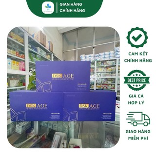 Viên Uống DSK AGE VSHINE _Hỗ Trợ Cải Thiện Nội Tiết Tố Nữ _ Hộ 3 Lọ x 15 Viên