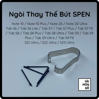  Bộ 5 Ngòi Thay Thế Dành Cho Bút SPEN  Samsung Galaxy Note  Samsung Galaxy Tab Samsung Galaxy Ultra 