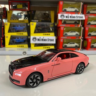 Mô hình xe kim loại ô tô Roll Royce SPECTRE tỉ lệ 1:24 khung thép chắc chắn