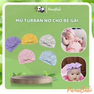 Mũ Tuban nơ siêu xinh cho bé gái