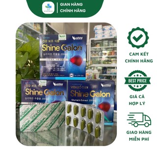 Viên Bổ Gan Shine Galon Vshine Chính Hãng(hộp 100 viên_Hỗ Trợ Bảo Vệ Gan, Giải Độc Gan, Gan Nhiễm Mỡ, Men Gan Cao
