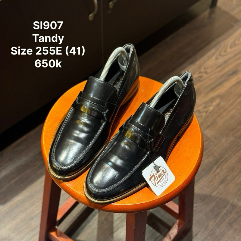 [Giày 2hand] [Size 41] Giày PennyLoafer Đen SI907
