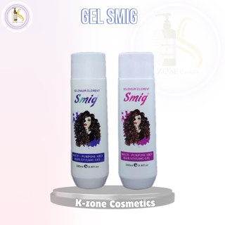 Kem bóp tóc xoăn Smig 280ml Gel xoăn giữ nếp tóc uốn Xả Khô dưỡng tóc xoăn Smig