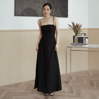 [Gabyli Label] Đầm dài linen hai dây - CAMILA DRESS