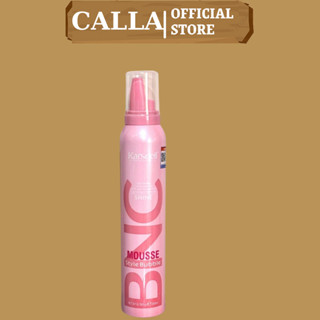 Gôm mềm giữ nếp tóc xoăn hippie, xoăn xù mì, xoăn lơi Karseell Mousse 200ML màu hồng