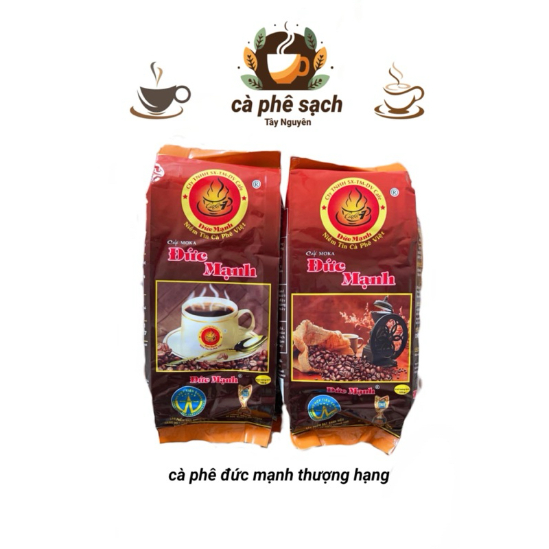 Combo 2 gói cà phê Đức Mạnh gói 500g